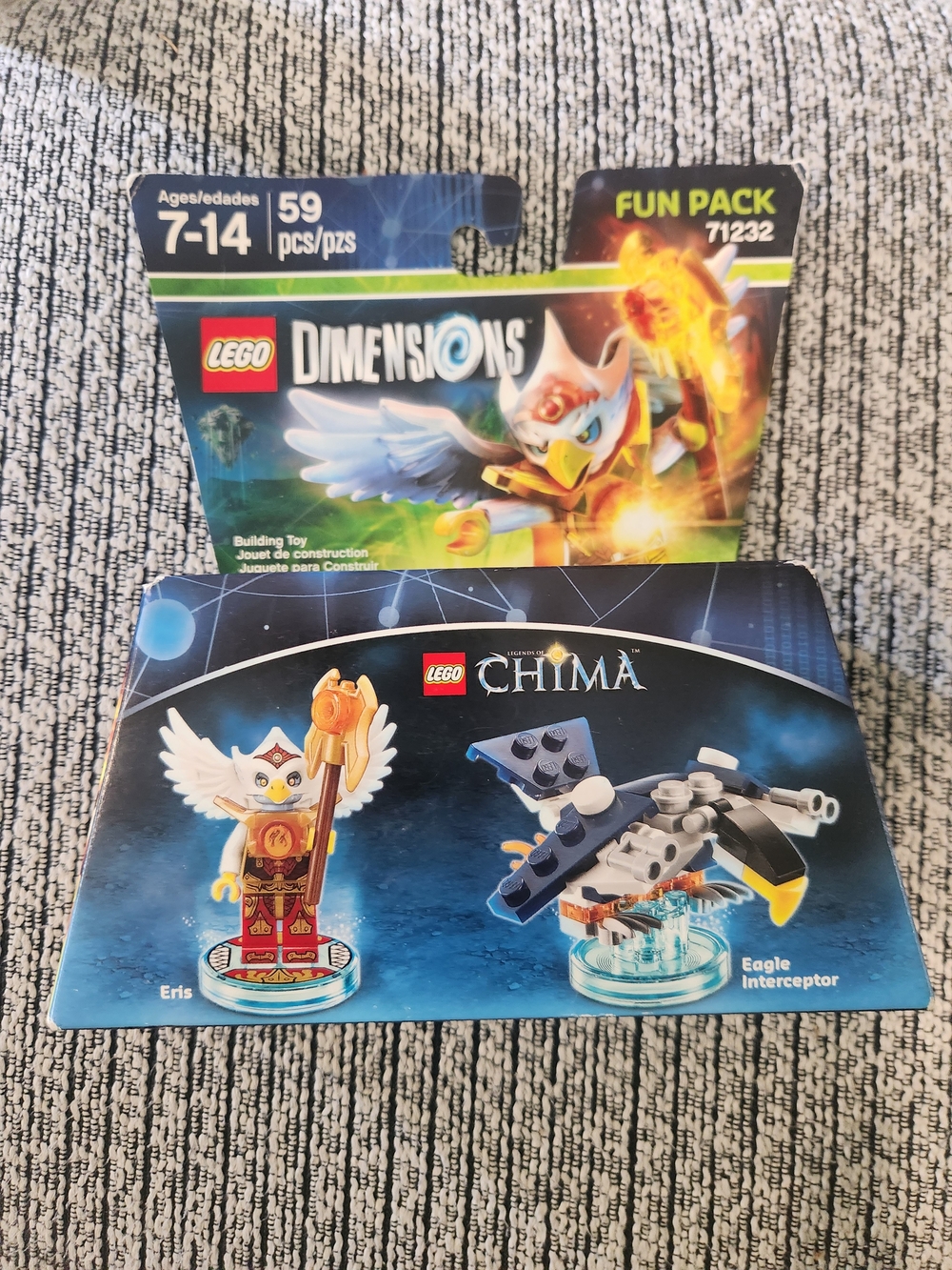 Lego Blue White Yellow Eagle Interceptor Pack